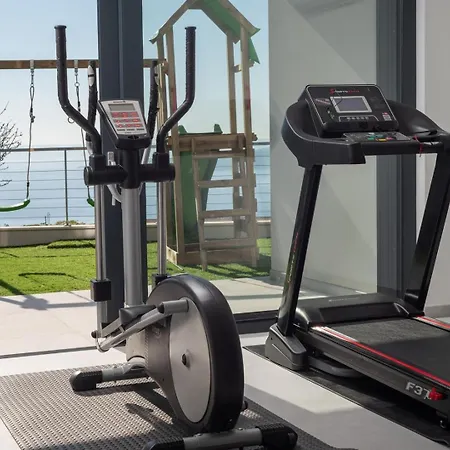 Villa Luxury Ivana Heated Pool 28 M2, Gym Brela