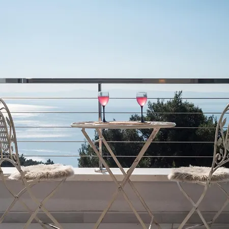 Villa Luxury Ivana Heated Pool 28 M2, Gym Brela